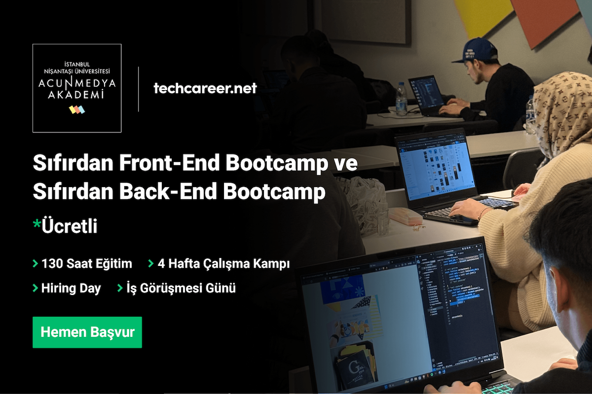 Acunmedya Academy From Scratch Software Bootcamps: Take the First Step in Your New Career!