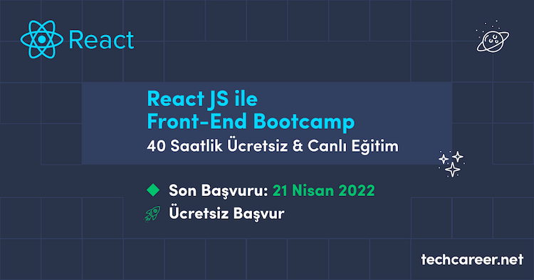 React JS ile Front-End Bootcamp