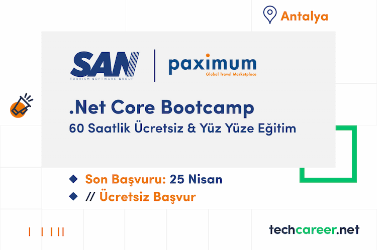 SAN TSG & Paximum .Net Core Bootcamp
