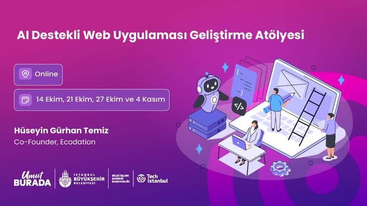 AI Destekli Web Uygulaması Geliştirme Atölyesi